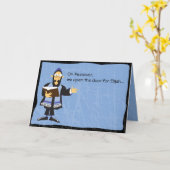 GRAPPIG RABBI PASSOVER WENSKAART KAART (Gele Bloem)