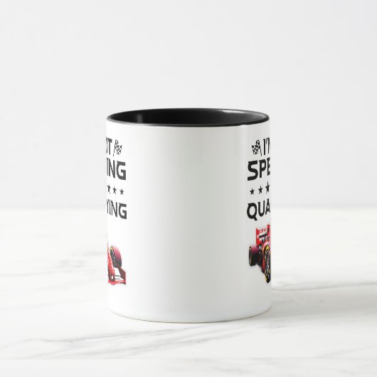 Grappig Racing Lover cadeau Formule 1 coureur, F1 Mok (Midden)