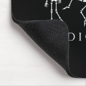 Grappig radiologie skelet dansend xray technicus muismat (Hoek)