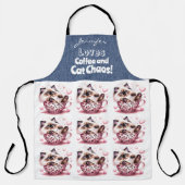 Grappig Ragdoll Cat Coffee All-Over Print Schort (Voorkant)