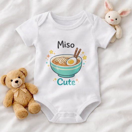Grappig Ramen Baby Bodypak Miso Schattig Romper