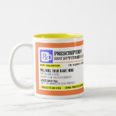 Grappig recept Hot Buttered Rum Tweekleurige Koffiemok (Links)