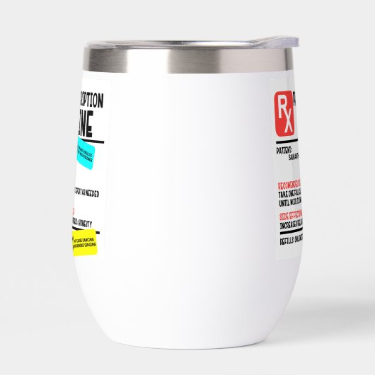 Grappig recept wijn gepersonaliseerde naam (Links)