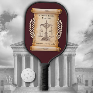 Grappig Rechterspensioen Cadeau Robijn Pickleball Paddle