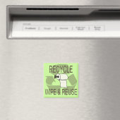 Grappig Recyclen magneet (Insitu (Vaatwasser))