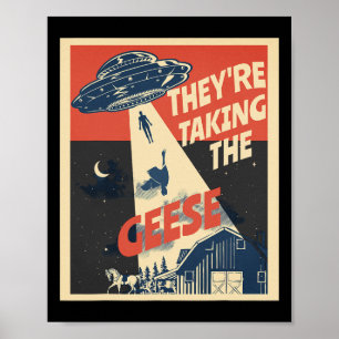 Grappig Red Onze Huisdieren Ze Nemen De Ganzen Tru Poster