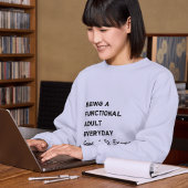 Grappig & Relatable Vrouwen | Volwassen uitputting Trui