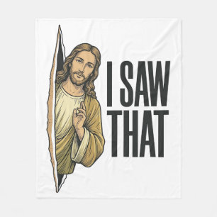 Grappig Religieus Ik Zag Dat Vintage Fleece Deken