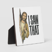 Grappig Religieus Ik Zag Dat Vintage Fotoplaat (Voorkant)