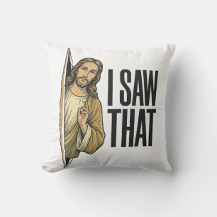 Grappig Religieus Ik Zag Dat Vintage Kussen