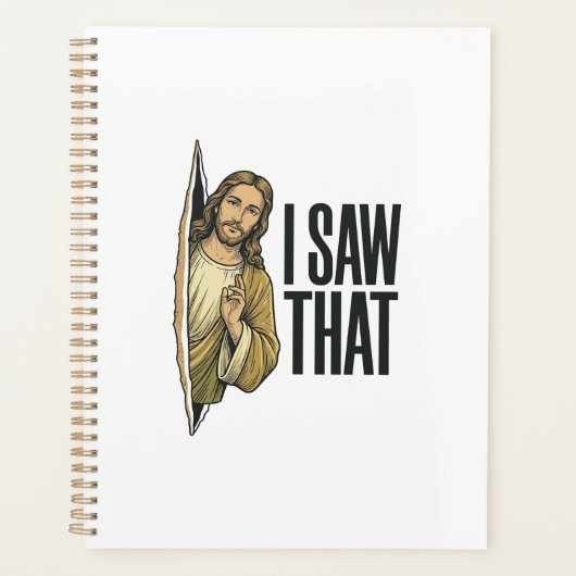 Grappig Religieus Ik Zag Dat Vintage Planner (Voorkant)