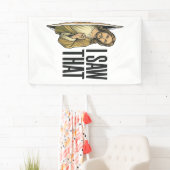 Grappig Religieus Ik Zag Dat Vintage Spandoek (Insitu)