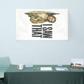 Grappig Religieus Ik Zag Dat Vintage Spandoek (Beurs)