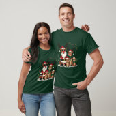 Grappig rendier familie kerst Shirt (Unisex)