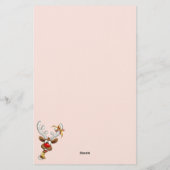 Grappig rendier glurend Kerstmeme Briefpapier (Achterkant)