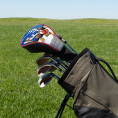 Grappig rendier glurend Kerstmeme Golfheadcover (Insitu)