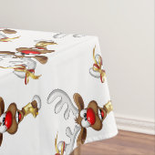 Grappig rendier glurend Kerstmeme Tafelkleed (Voorbeeld)