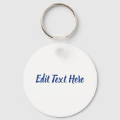 Grappig rendier gluurt Kerstmis meme Sleutelhanger (Achterkant)