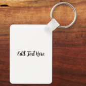 Grappig rendier gluurt Kerstmis meme Sleutelhanger (Achterkant)