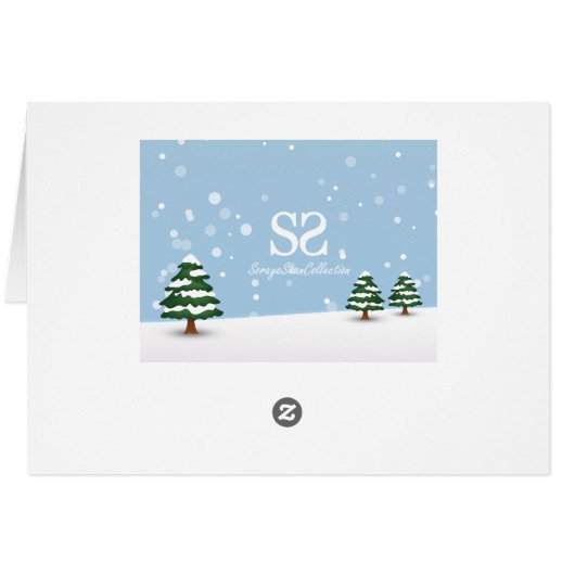 Grappig Rendier Nieuwjaar Kerstboom 2025 (Achterkant Horizontaal)