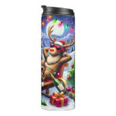 Grappig rendier Ontspannen met wijn Thermosbeker (Geroteerd rechts)