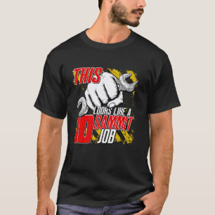 Grappig reparateurshemd voor loodgieters of repara t-shirt