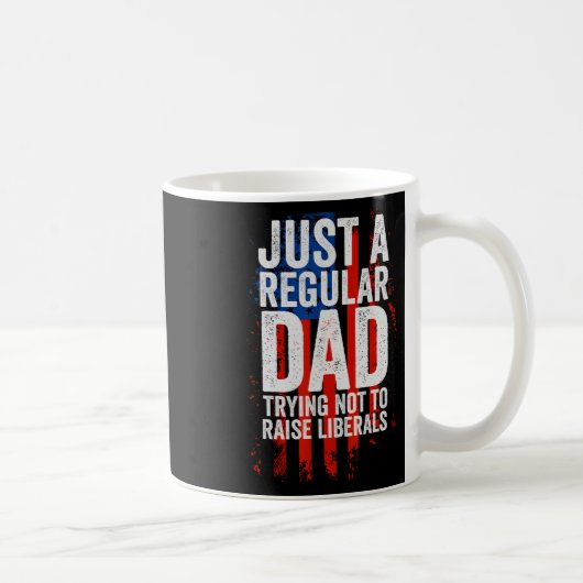 Grappig Republikeins vadersdaggeschenk-voor papa Koffiemok (Rechts)