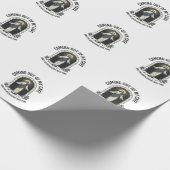 Grappig Resurrection Cave Citaat Vintage Gravure D Cadeaupapier (Hoek)