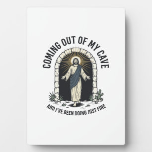 Grappig Resurrection Cave Citaat Vintage Gravure D Fotoplaat