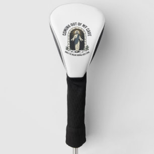 Grappig Resurrection Cave Citaat Vintage Gravure D Golfheadcover