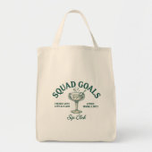 Grappig Retro Cocktailparty-ontwerp Tote Bag (Voorkant)