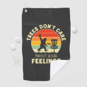Grappig Retro Disc Golf ontwerp | Frisbee-liefhebb Golfhanddoek (Insitu)