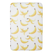 Grappig Retro Geel Banaan Patroon Feest Bewerkbaar Badmat (Voorkant Verticaal)