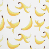 Grappig Retro Geel Banaan Patroon Feest Bewerkbaar Behang (Zoom)