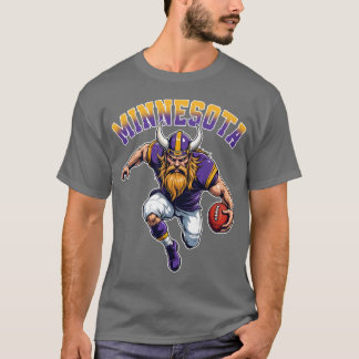 Grappig Retro Graphic Minnesota achternaam GameDay T-shirt