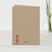 Grappig retro  kaart (Achterkant)