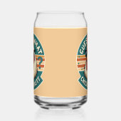 Grappig retro kip kont grap ontwerp blikvorm glas (Rechts)