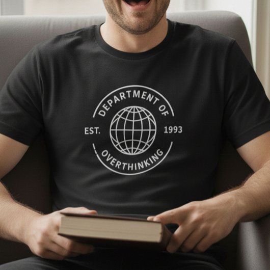 Grappig Retro Ministerie van Overdenken Introvert T-shirt