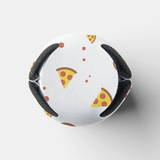 Grappig Retro Pepperoni Pizza Minimalistisch Patro Blikjeskoeler (Bodem)