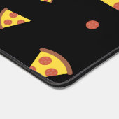 Grappig Retro Pepperoni Pizza Minimalistisch Patro Bureaumat (Hoek)