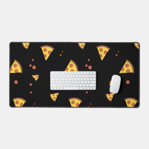 Grappig Retro Pepperoni Pizza Minimalistisch Patro Bureaumat