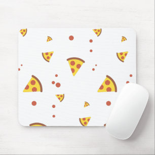Grappig Retro Pepperoni Pizza Minimalistisch Patro Muismat