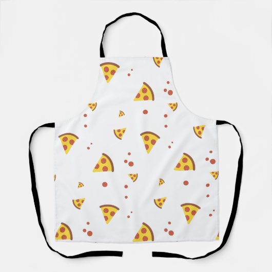 Grappig Retro Pepperoni Pizza Minimalistisch Patro Schort (Voorkant)
