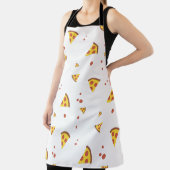 Grappig Retro Pepperoni Pizza Minimalistisch Patro Schort (Insitu)