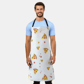 Grappig Retro Pepperoni Pizza Minimalistisch Patro Schort (Gedragen)