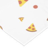 Grappig Retro Pepperoni Pizza Minimalistisch Patro Tafelkleed (Gekanteld)