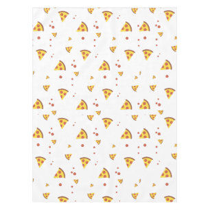Grappig Retro Pepperoni Pizza Minimalistisch Patro Tafelkleed