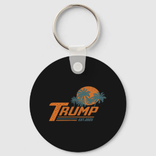 Grappig Retro  Shirt (2 Side) Amerika's Golf Sleutelhanger