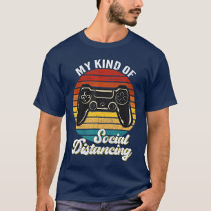 Grappig Retro Vintage Videospel Gamer Cadeau vrien T-shirt