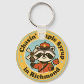 Grappig Richmond-cadeau voor esliefhebbers Sleutelhanger (Achterkant)